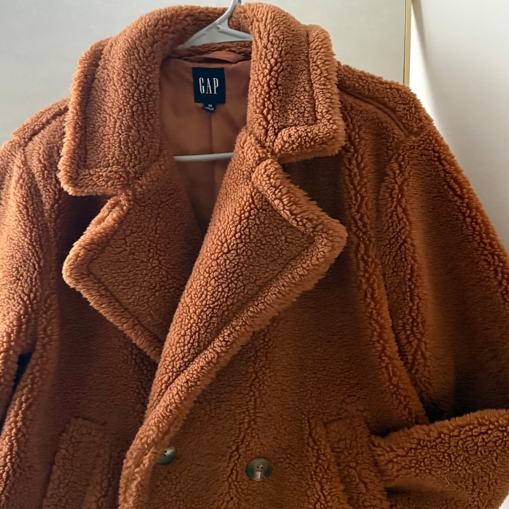 Teddy coat Gap fall winter jacket - image 3